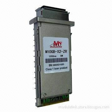 10Gbps X2 CWDM 1550 80km Reach Fiber-optic Module